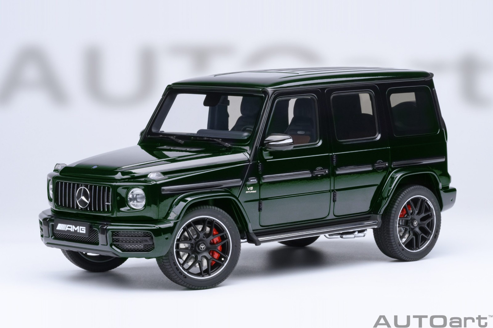 1/18 Mercedes-Benz AMG G63 Emerald Green 2019 Model Car By AUTOart