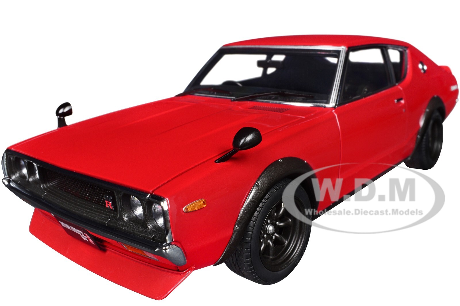 NISSAN SKYLINE 2000GT-R (KPGC110) TUNED VER. RHD RED 1/18 MODEL BY