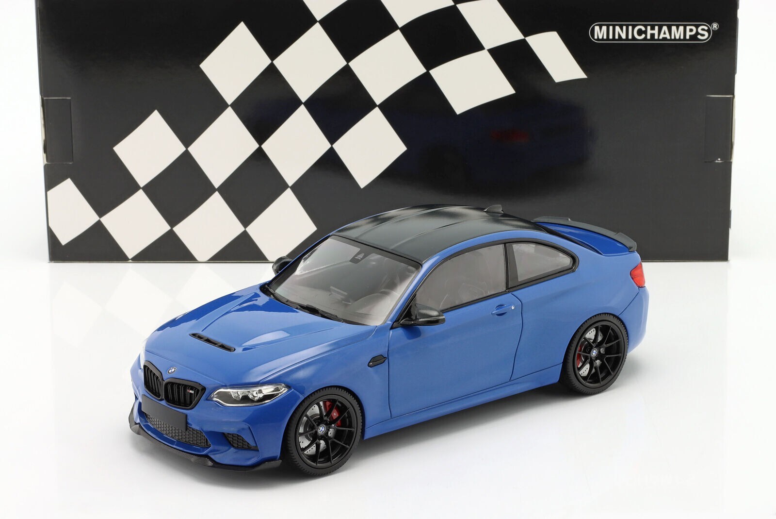 1/18 BMW M2 CS Coupe 2020 Blue Met. Die-cast Model Car by