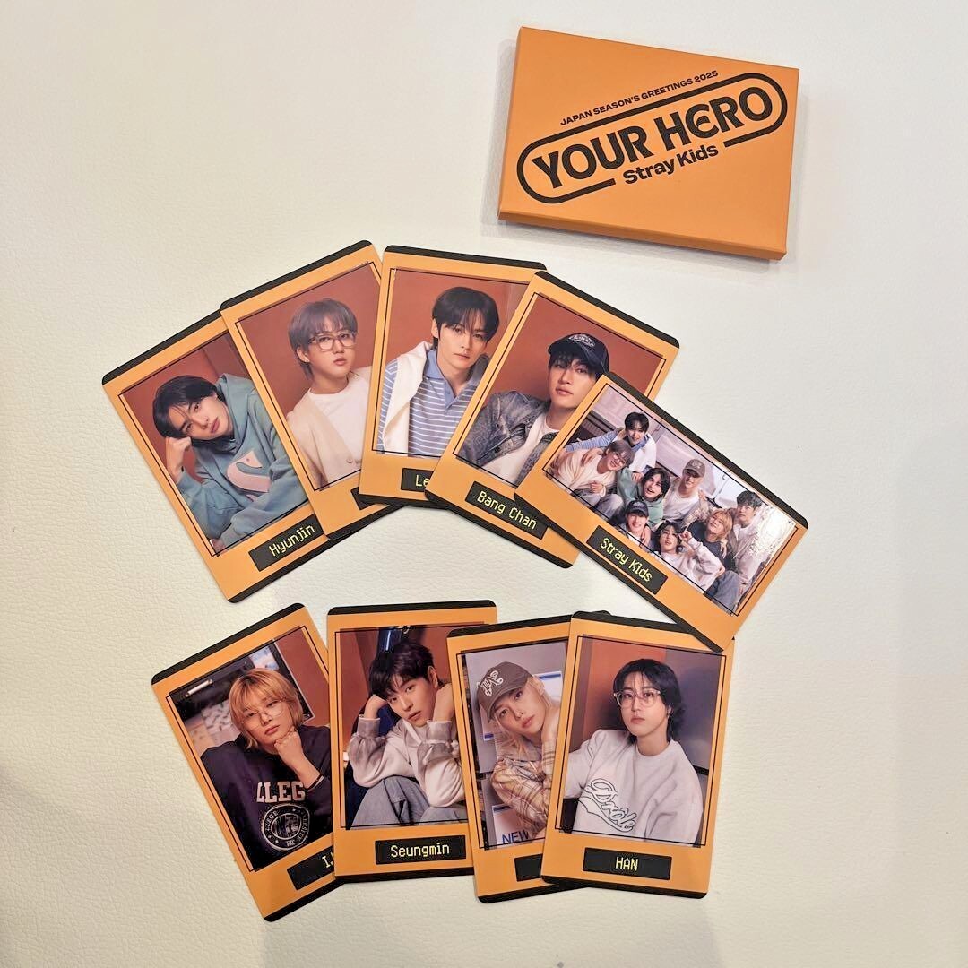 STRAY KIDS YOUR HERO JAPAN SEASON'S GREETINGS 2025 MUSEUM PHOTO