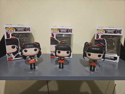 FUNKO POP! ROCKS BABYMETAL SU #43 YUI #44 MOA #45 SET OF 3 Figure