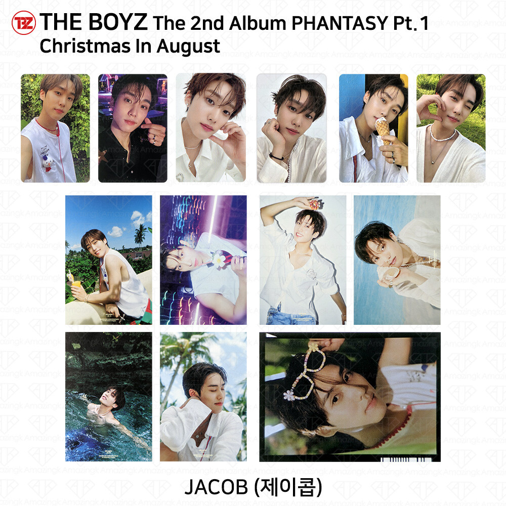 The Boyz 2nd Album Phantasy Pt.1 Christmas In August Photocard