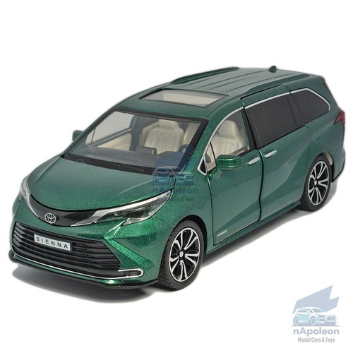 1:24 Toyota Sienna Model Car Alloy Diecast Toy Vehicle Collection