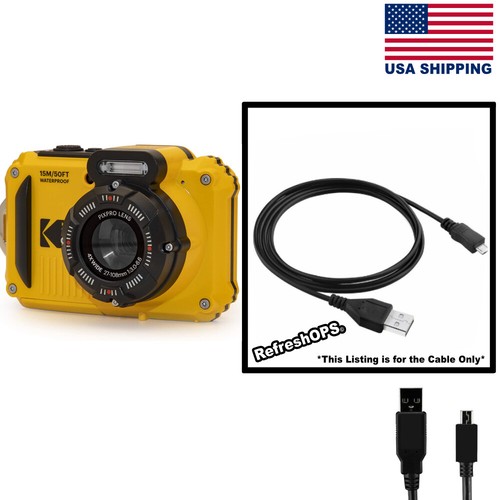 KODAK PIXPRO WPZ2 Digital Camera USB Cable Transfer Cord