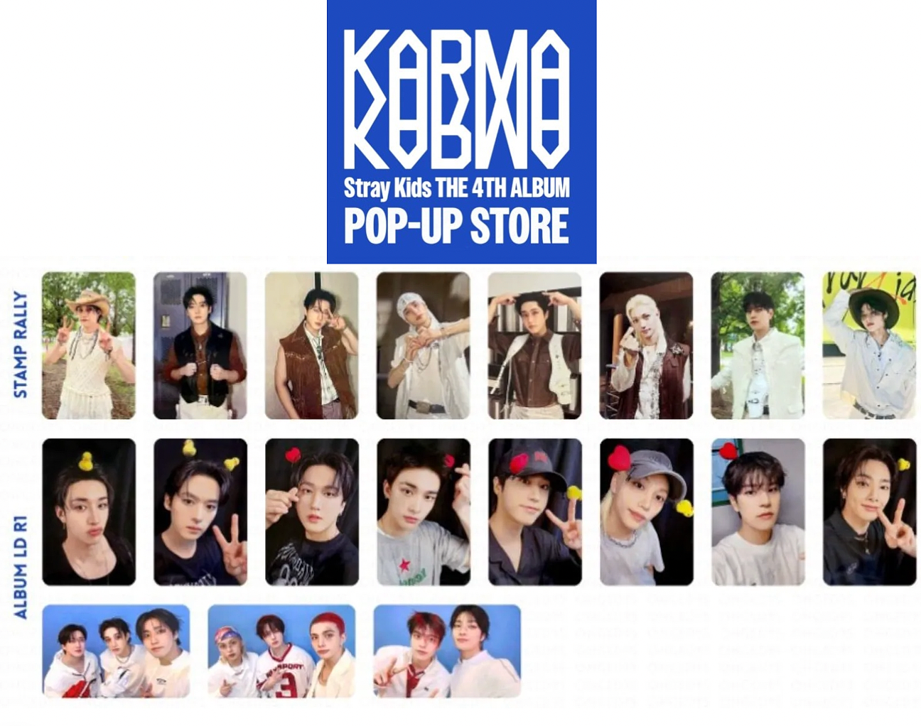 Stray Kids Straykids KARMA POP-UP Store Event Official QR