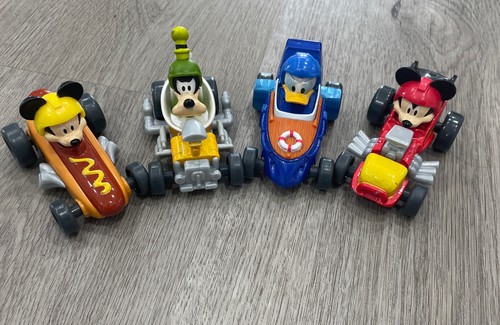 Disney Mickey Mouse & the Roadster Racers Set of 4 Goofy Hot Dog