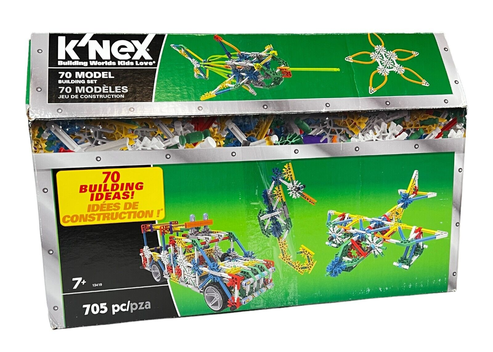 K'nex Building World Kids Love 70 Model Educational Building Set