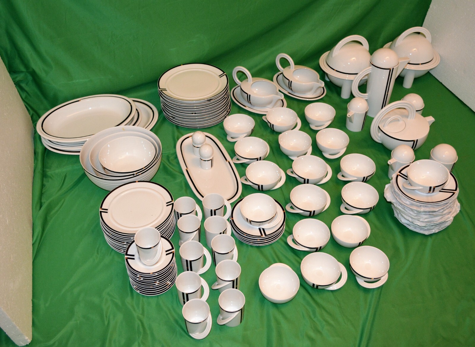 Rosenthal Mario Bellini Studio-Linie Germany Cupola Nera pattern