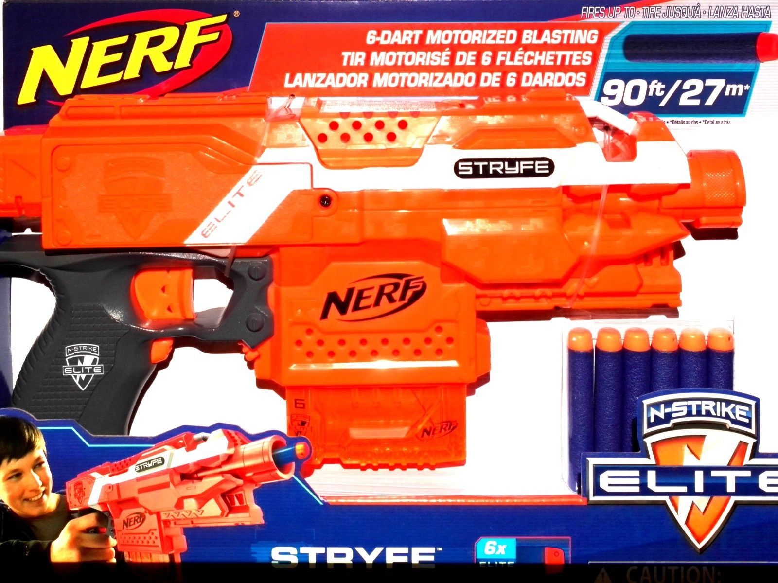 Nerf N-Strike Elite XD or Walmart BattleCamo or Amazon Modulus