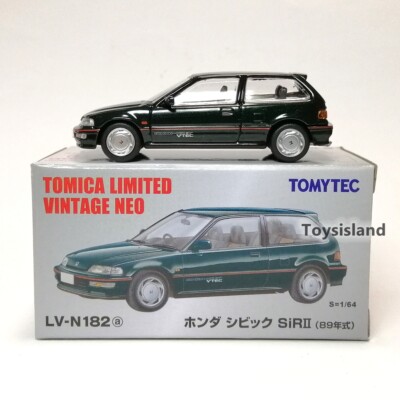 Tomica Limited Vintage NEO LV-N207b HONDA Civic 25X S-Limited Red