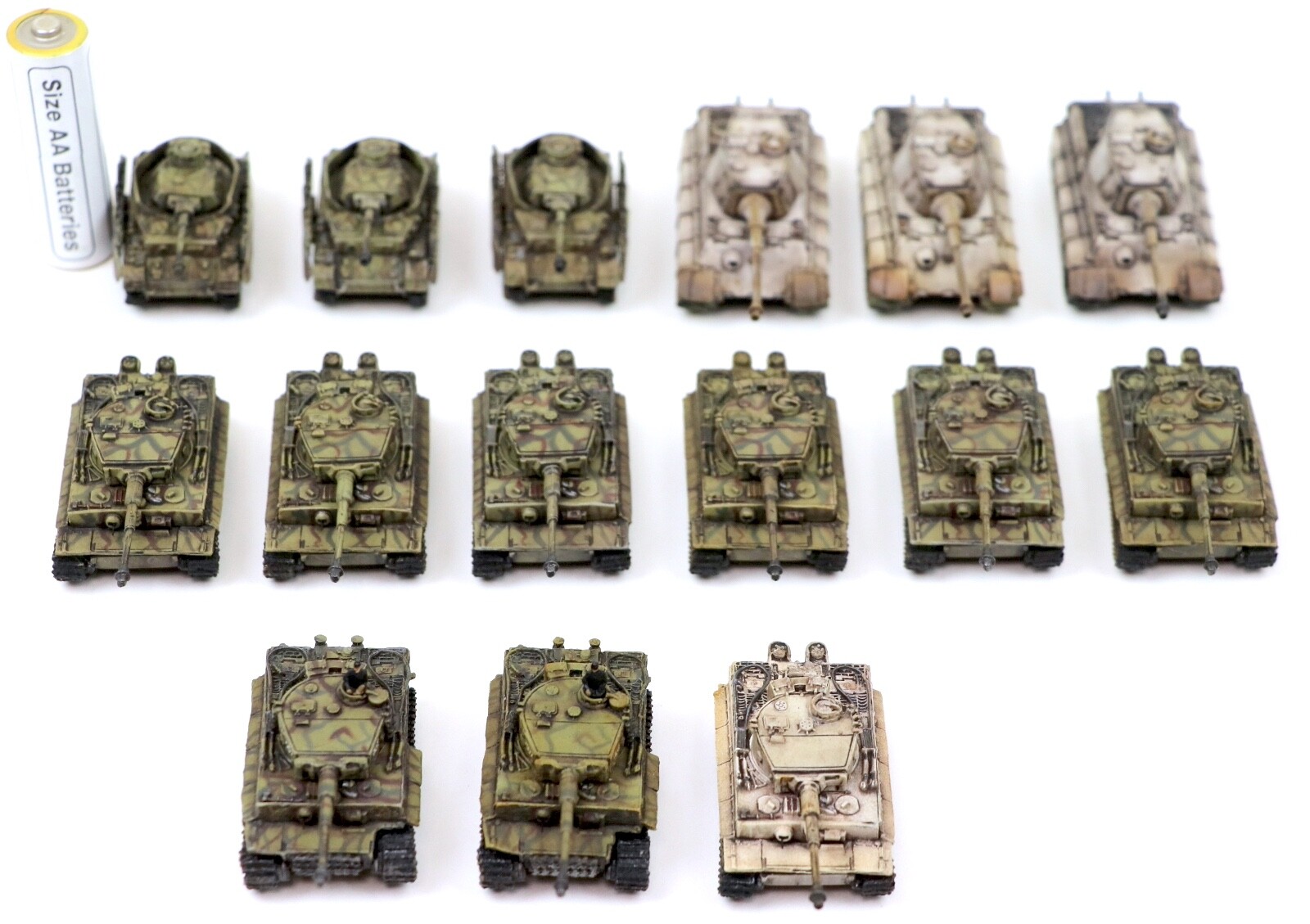 WORLD TANK MUSEUM PANZERTALES （Set of 15）1:144 WTM Miniature