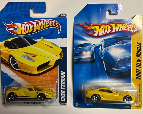 Hot Wheels !Nightburnerz Enzo Ferrari 6/10 & Ferrari 599 GTB 07