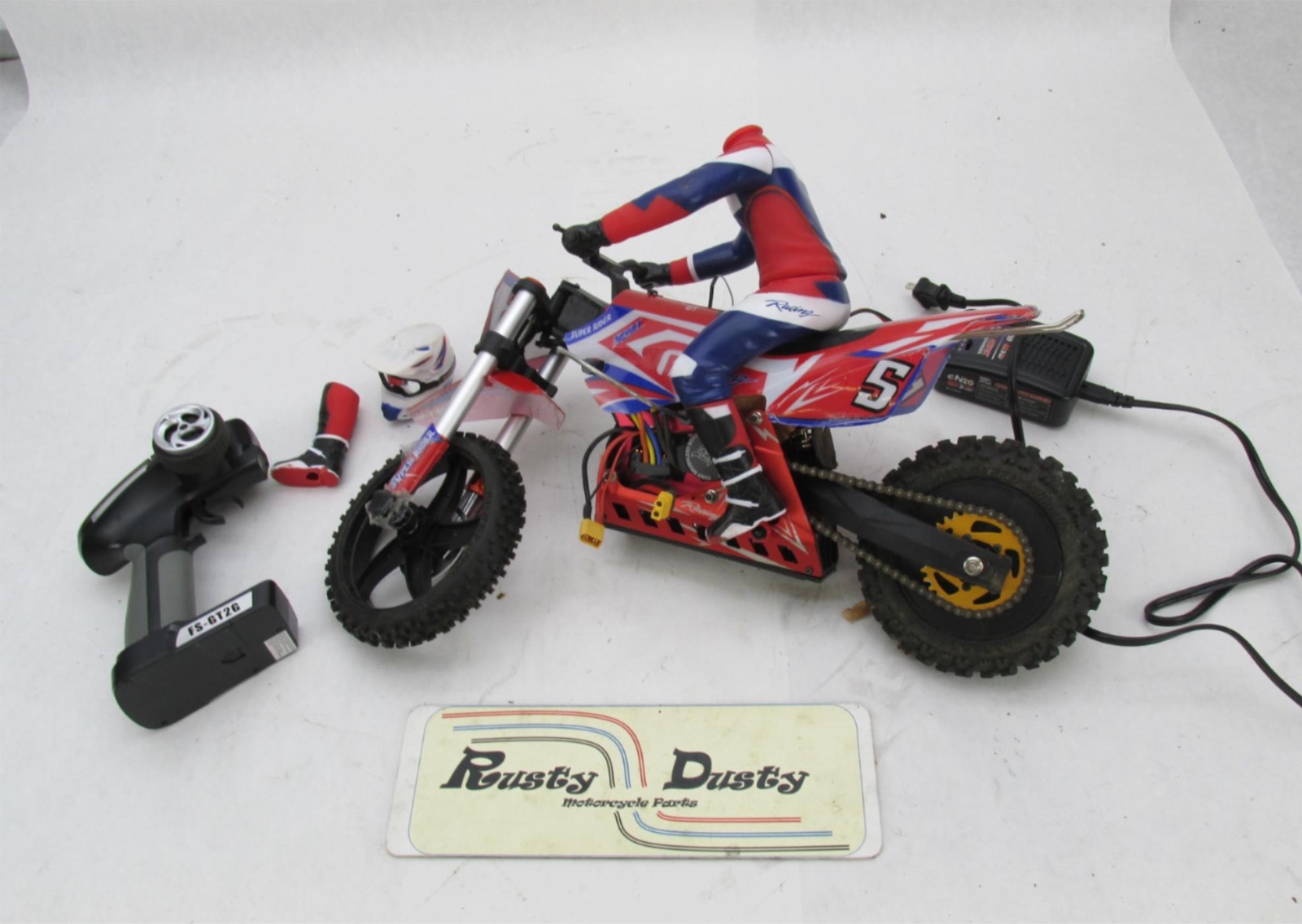 Sky RC Remote Control SR5 Dirt Bike 1/4 Scale Brushless Used for