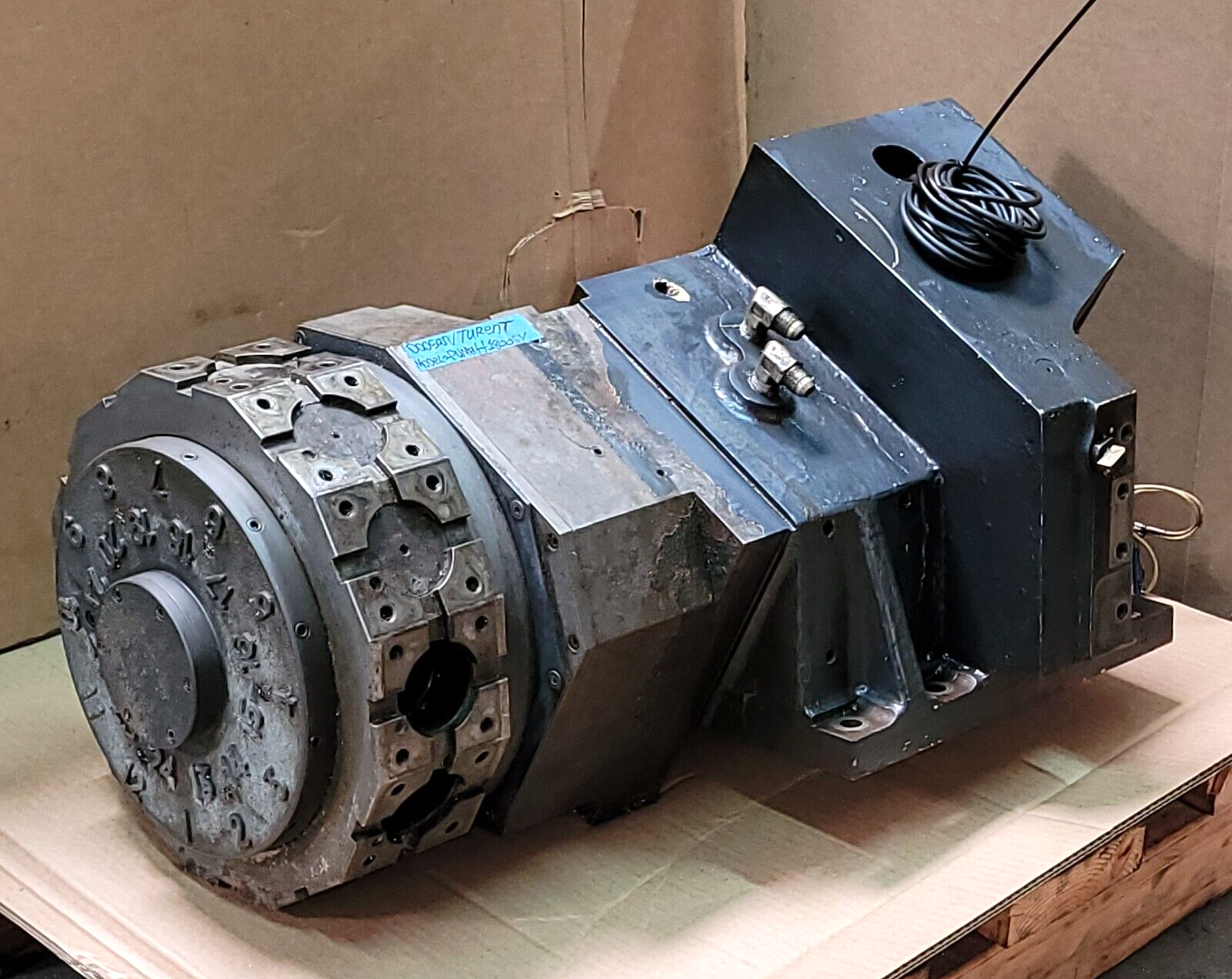 DOOSAN PUMA TT1800SY CNC TURNING CENTER TURRET ASSEMBLY, ITEM A | eBay