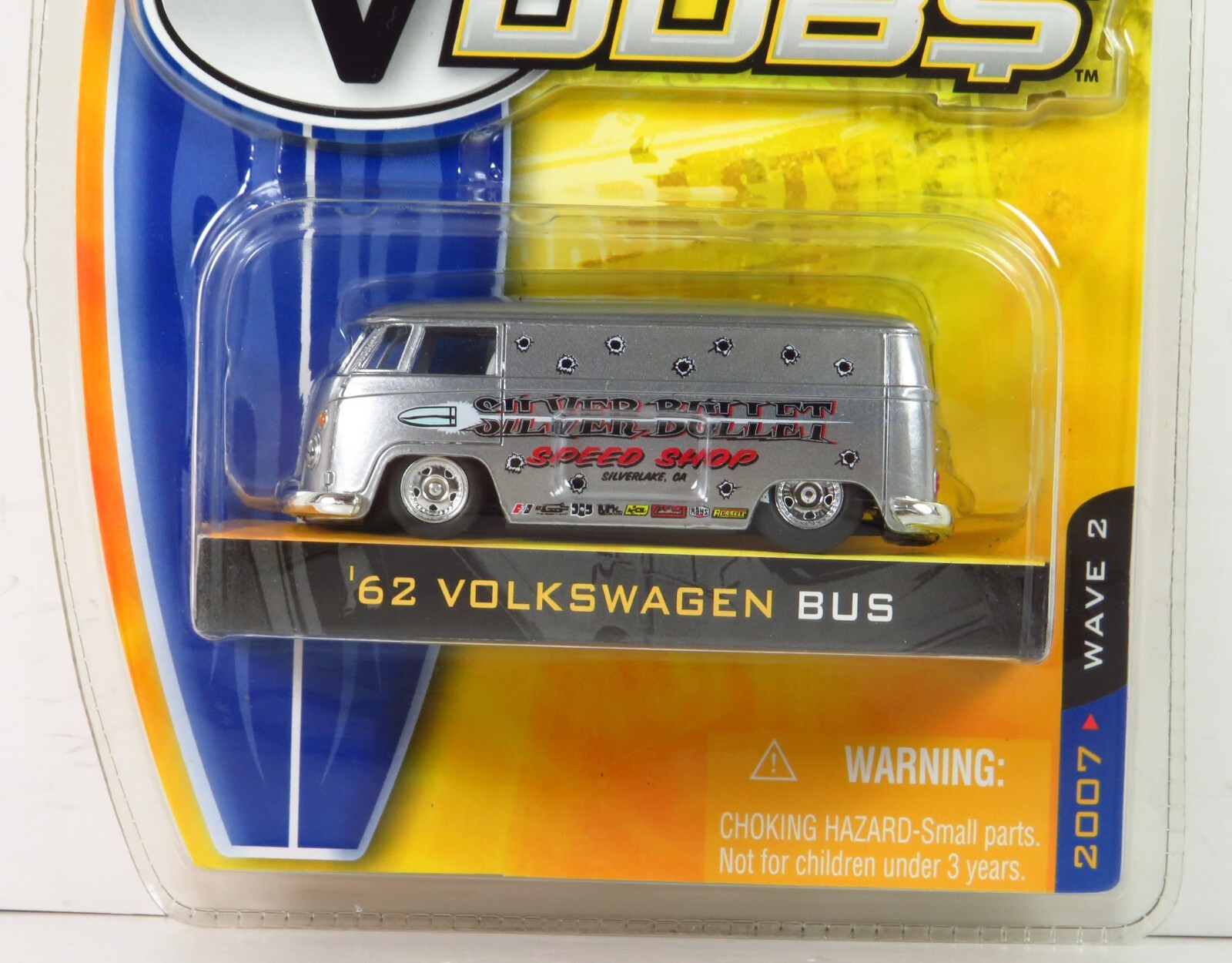 Jada Wave 2 V Dubs 1962 Volkswagen Bus 62 Type 2 VW Panel Van