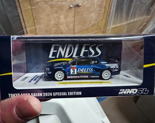 INNO64 1:64 Nissan GT-R R34 ENDLESS ADVAN Tokyo Auto Salon 2024