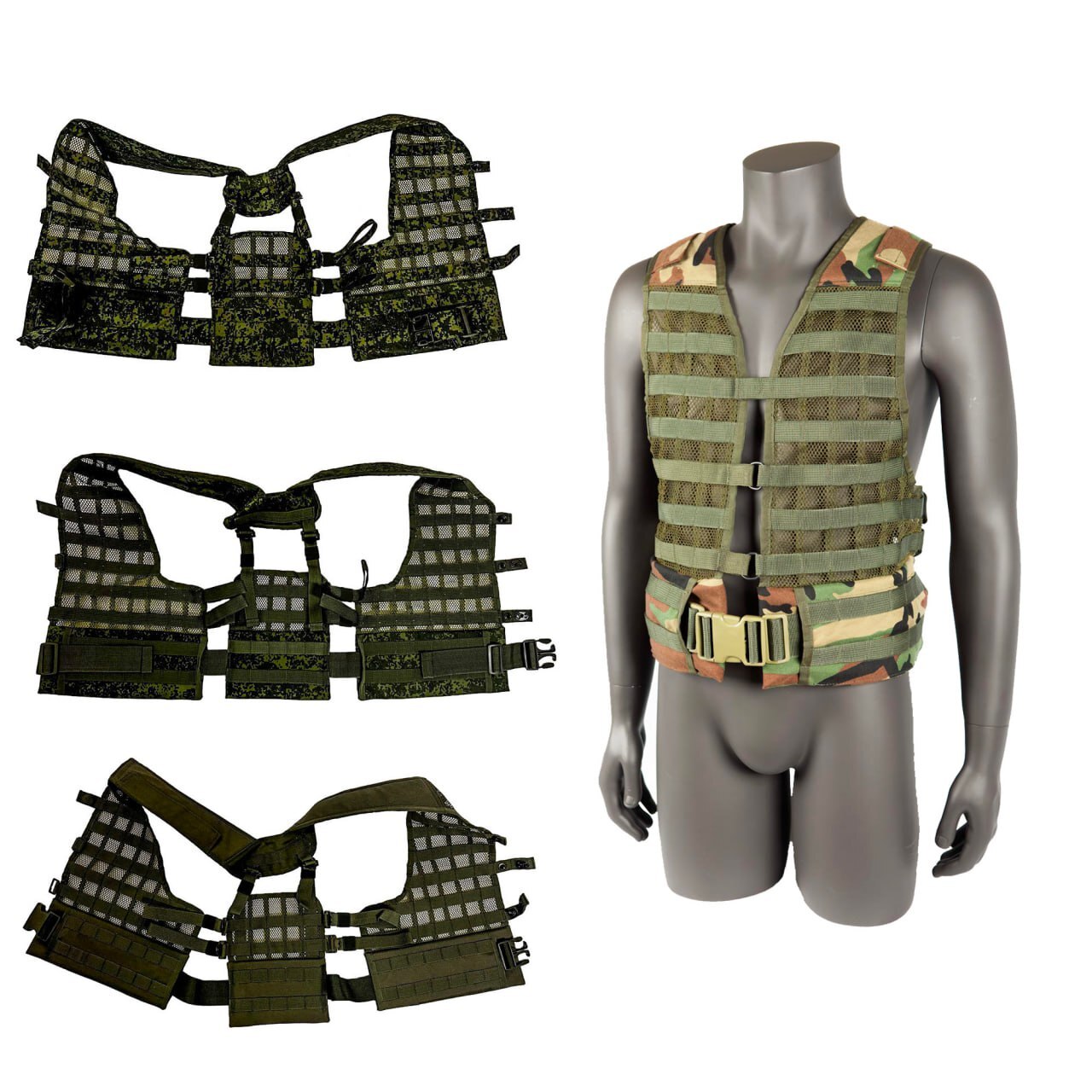 Chest Rig (Vest) 6SH112 MOLLE Techinkom Hunting Russian Army