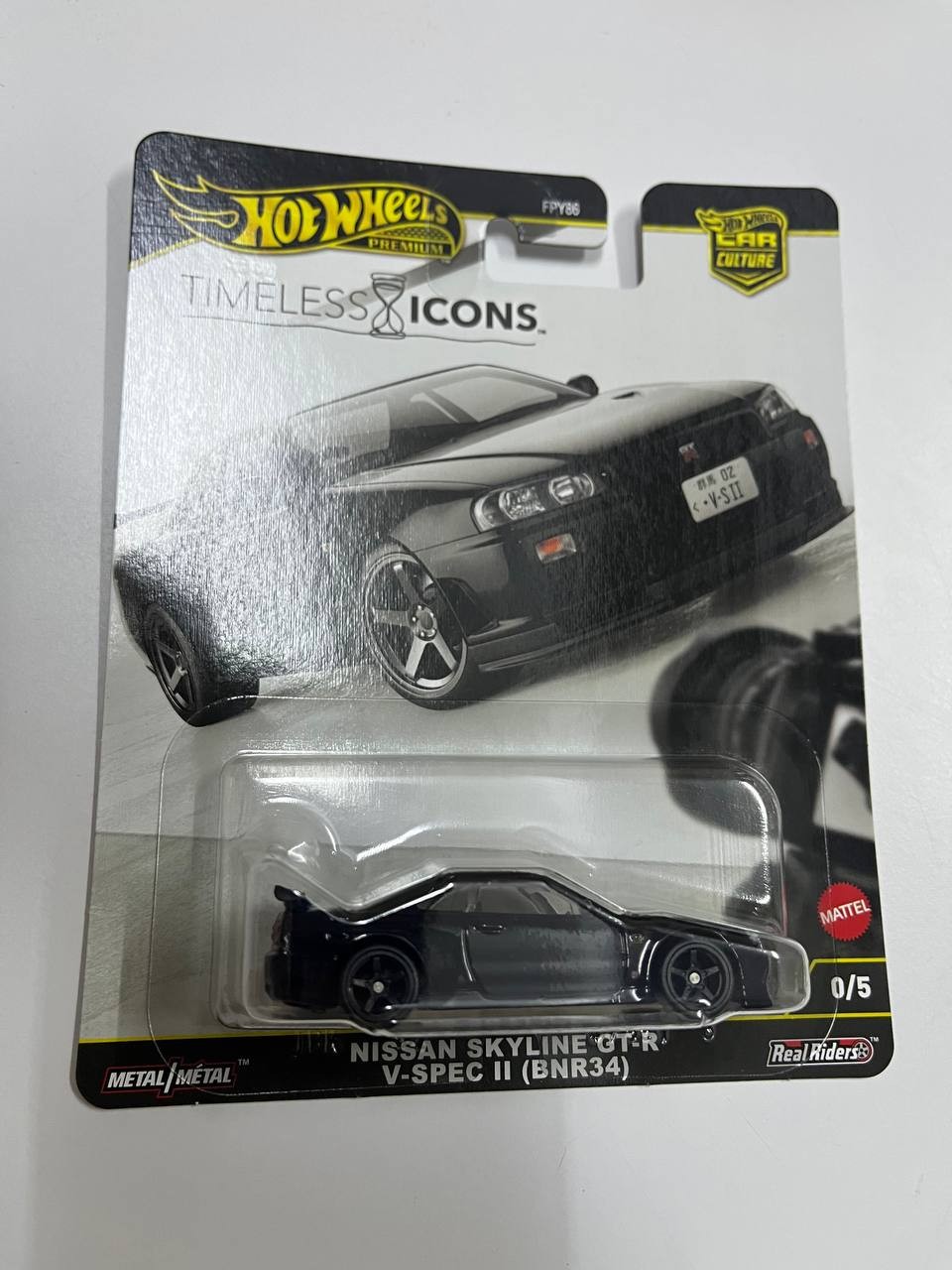 CHASE - Hot Wheels 2025 Timeless Icons - V-Spec II Nissan Skyline