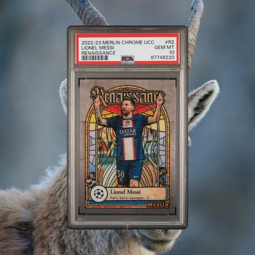 2022-23 Topps Chrome Merlin UCL 🐐Lionel Messi Renaissance Case