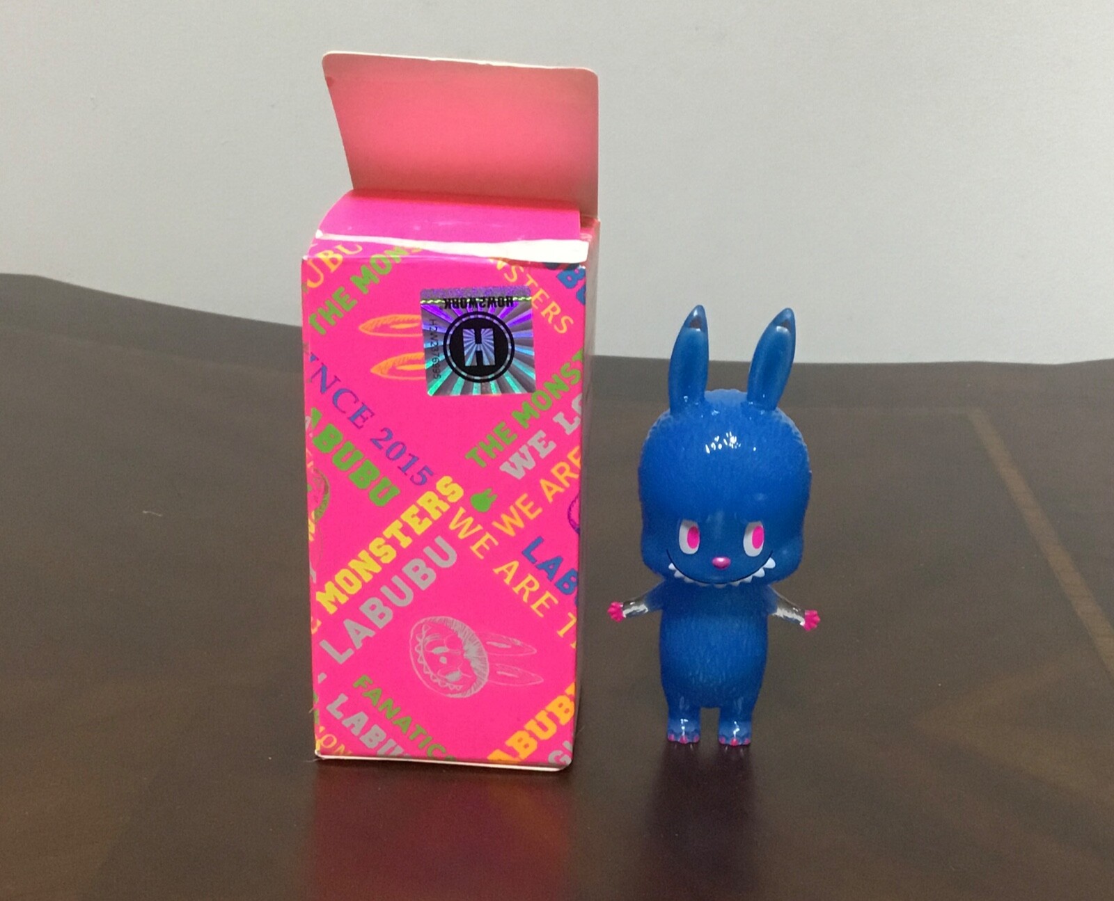 HOW2WORK x Kasing Lung The Little Monsters 2 Blue Labubu POP MART