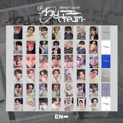 7pcs/Set ENHYPEN ROMANCE : UNTOLD Daydream Photo Cards Self Made