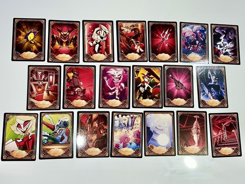 1ST EDITION ALL 20 FULL SET Hazbin Hotel Trading Cards Season 1