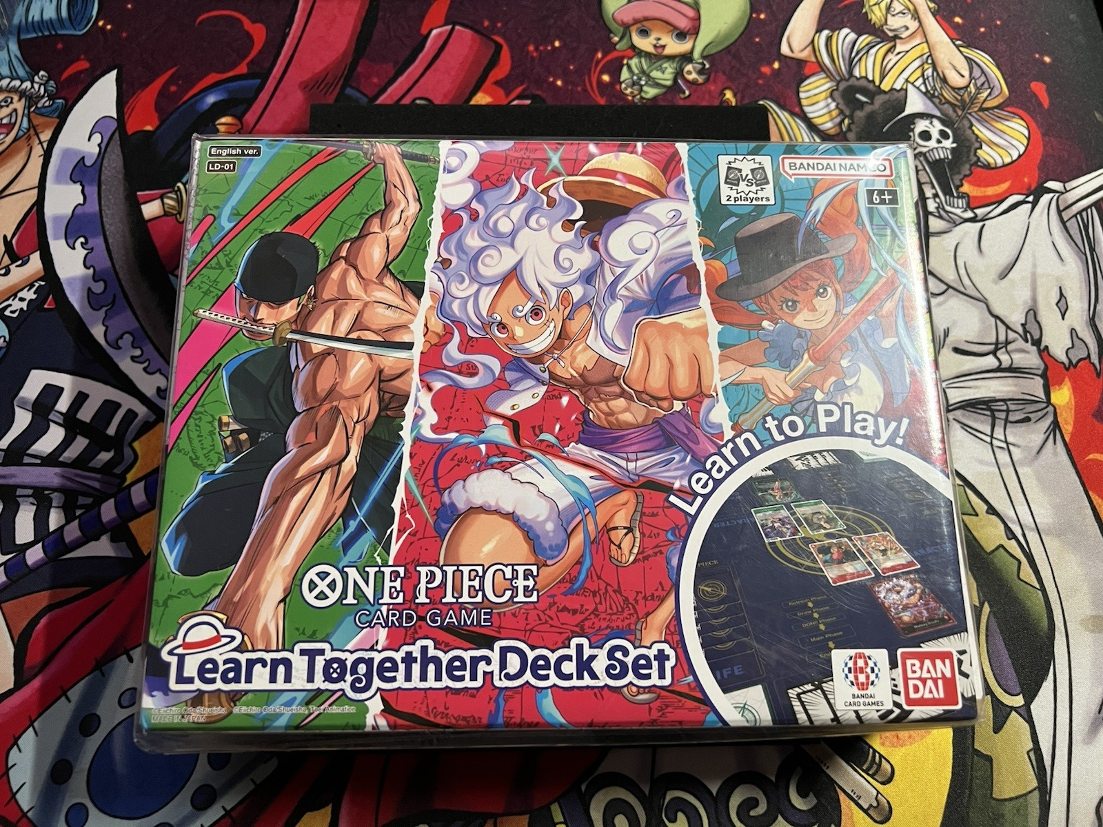 One Piece TCG Learn Together Deck Set LD-01 English Luffy Nami