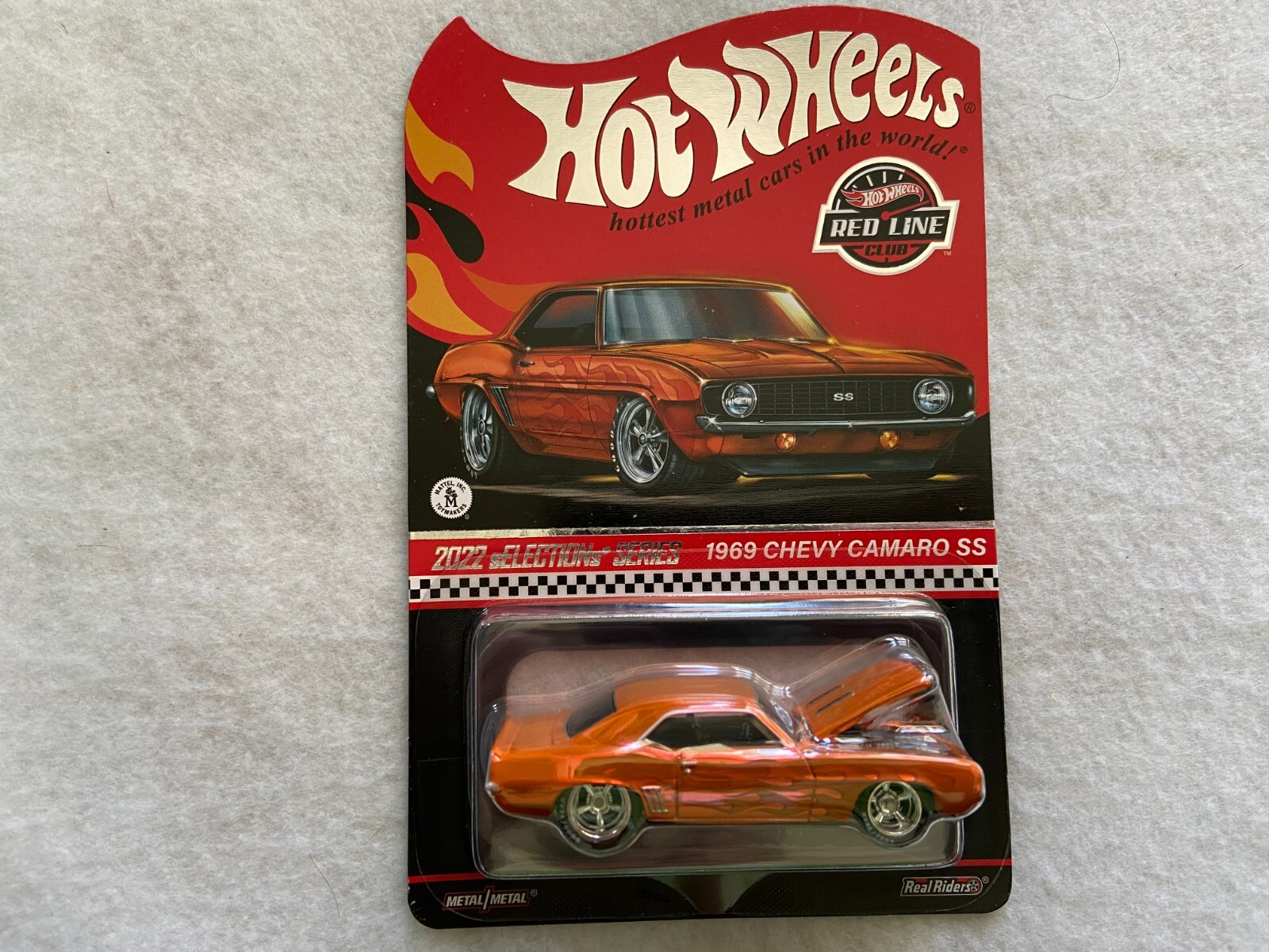 1969 Chevy Camaro SS Red Line Club RLC 2022 Selections Series Hot