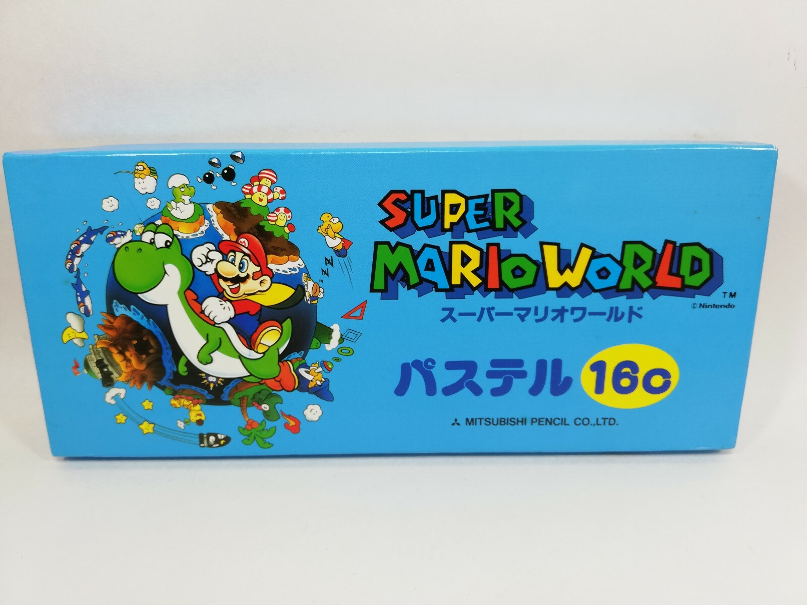 Super Mario World Crayon Set of 16 NIntendo Japan | eBay