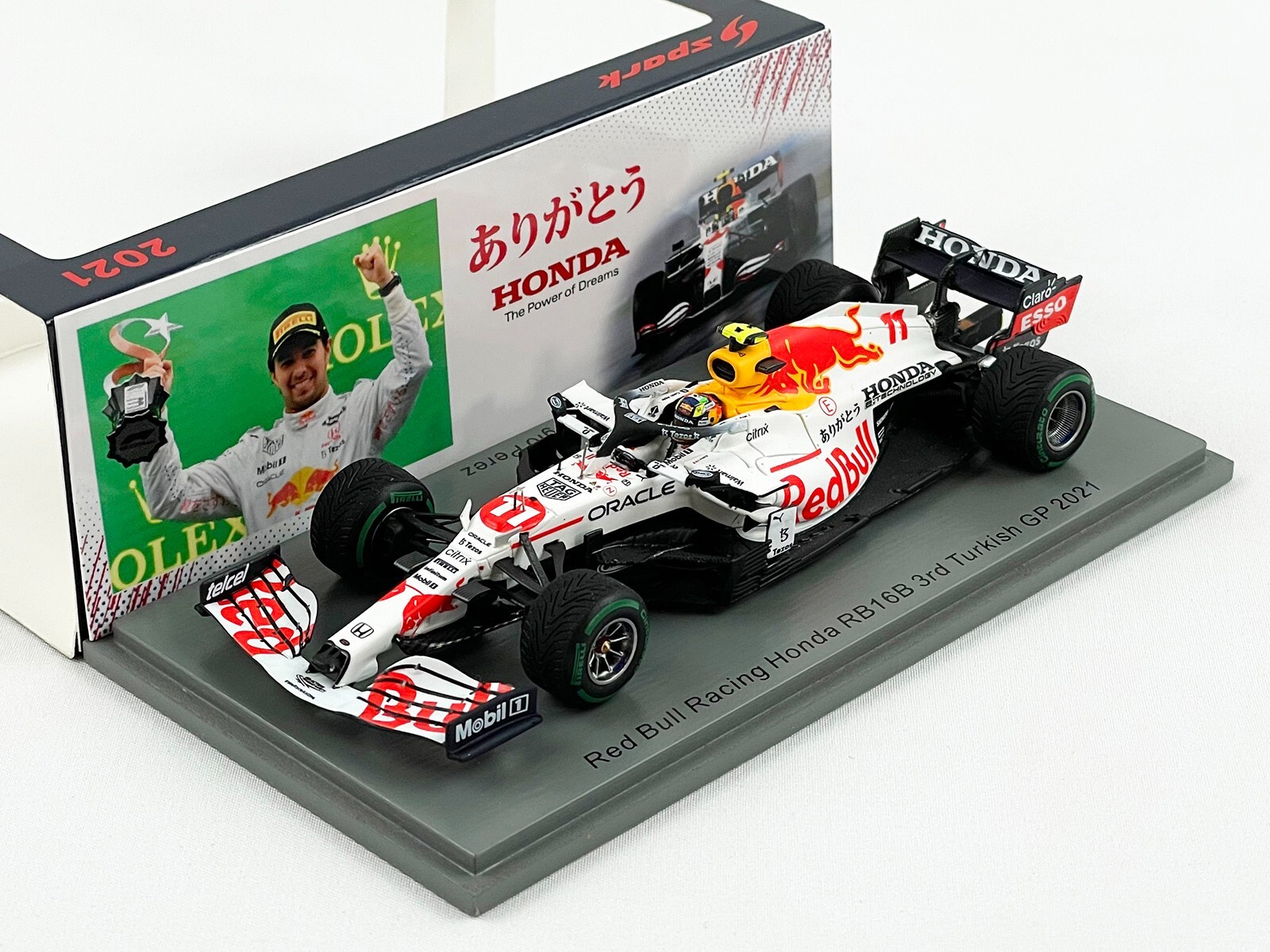 Red Bull F1 RB16B #11 Sergio Perez Turkish GP 3rd 2021 Spark 1:43