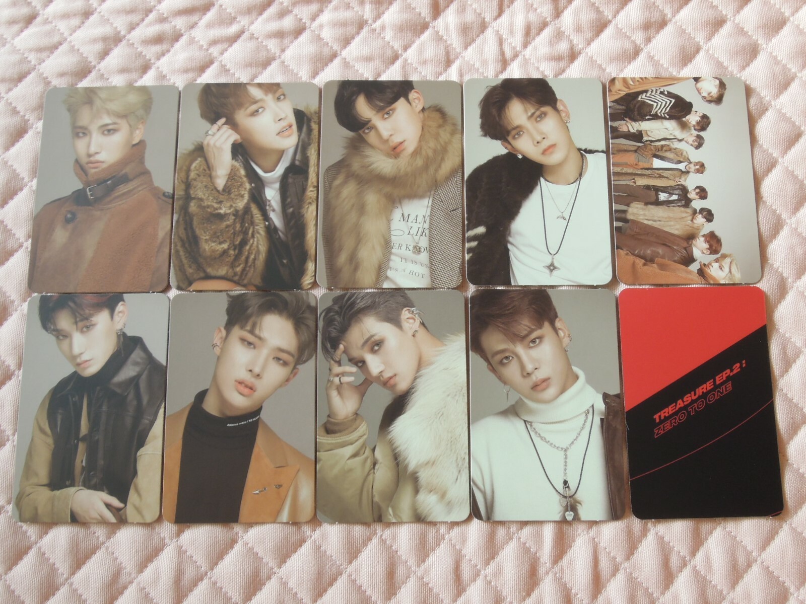 ATEEZ 2nd Mini Album TREASURE EP.2 : ZERO TO ONE Photocard *READ