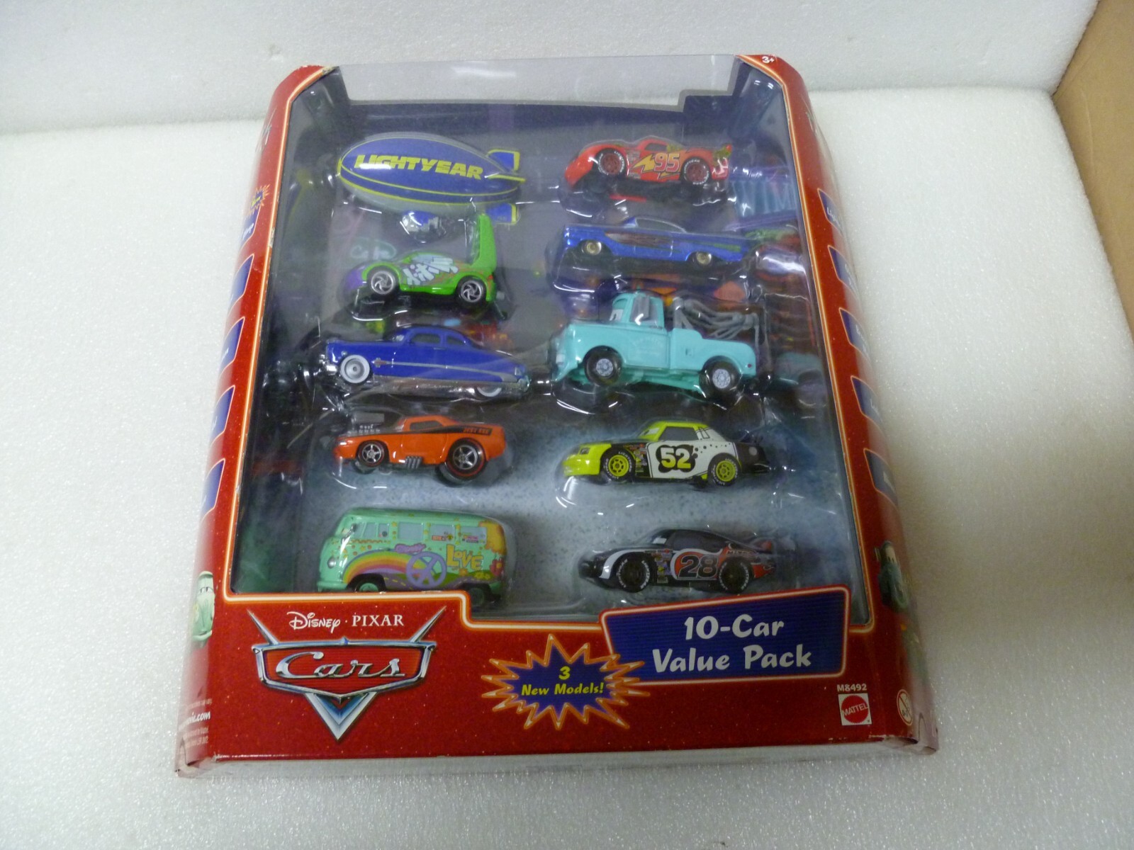 RARE DISNEY PIXAR CARS 10-CAR VALUE PACK MATTEL M8492 | eBay