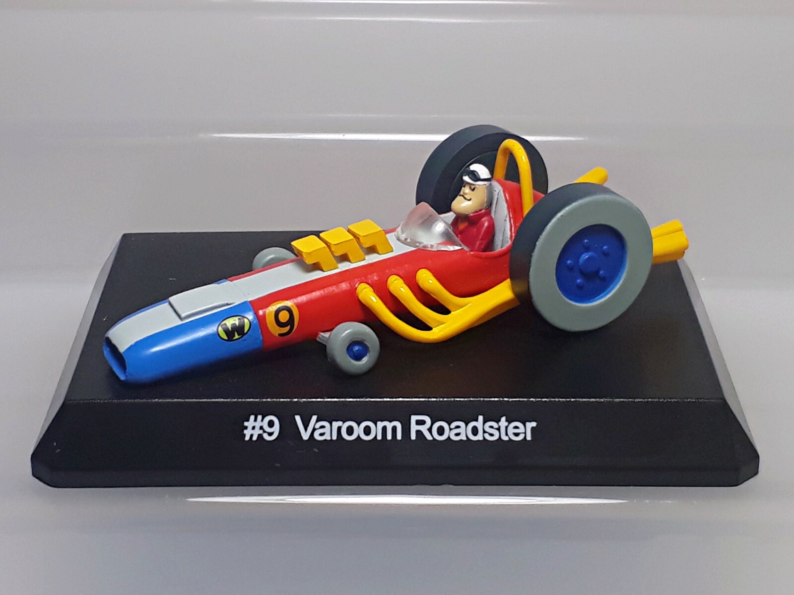 Wacky Races #9 Varoom Roadster Vehicle Konami Figure Peter Perfect
