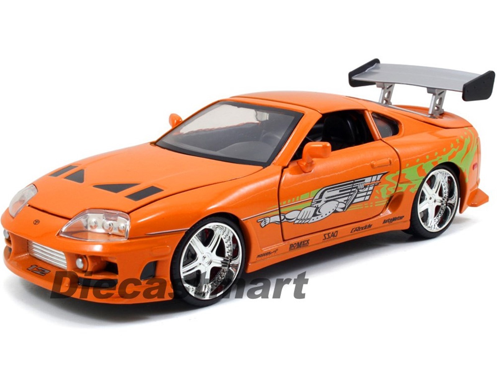 JADA 97168 THE FAST AND FURIOUS BRIAN'S TOYOTA SUPRA 1:24 DIECAST