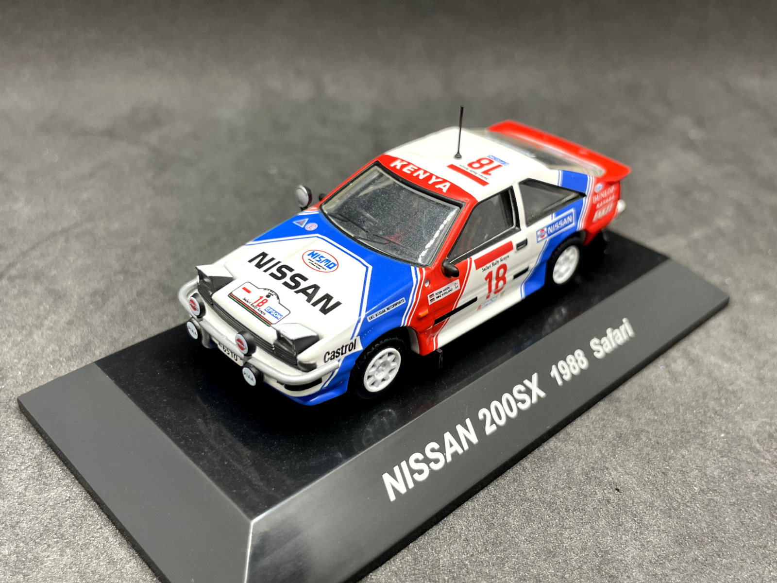 CM's 1/64 NISSAN 200SX 1988 Safari #18 diecast model car CM107 | eBay