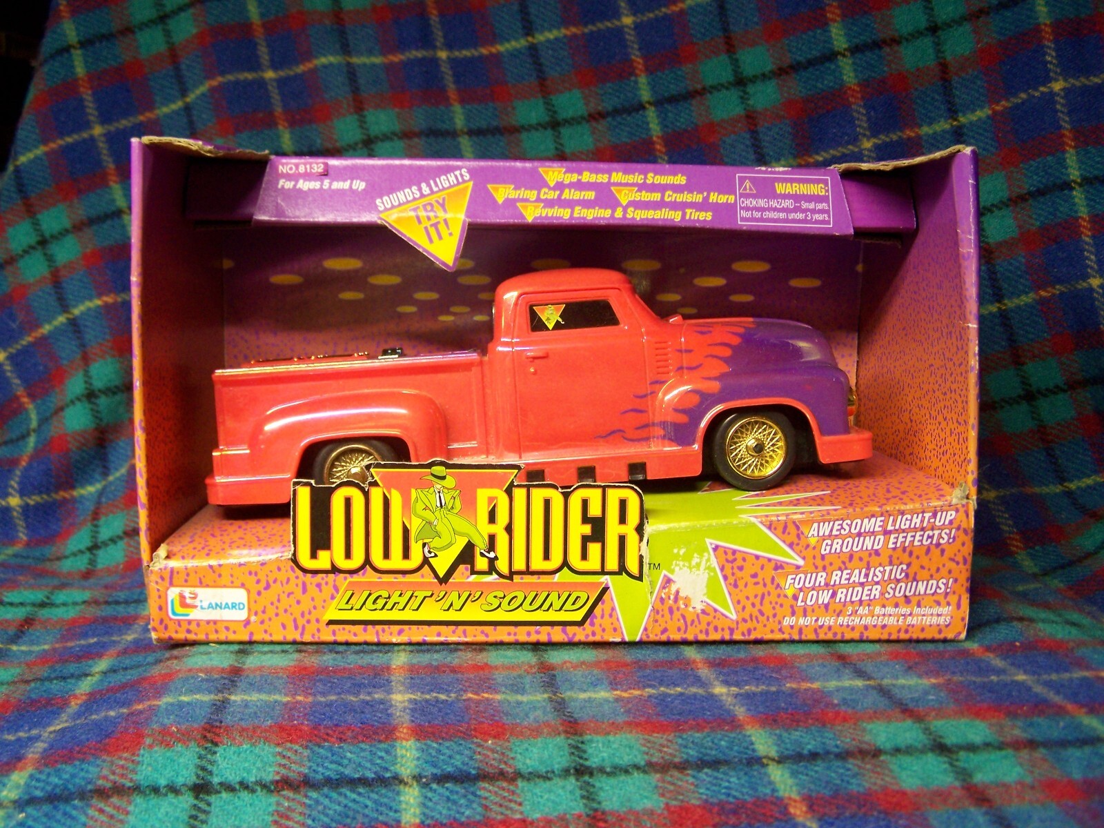 Lanard Toys Vintage Lowrider Light 'N' Sound Truck 1996 NEW IN BOX