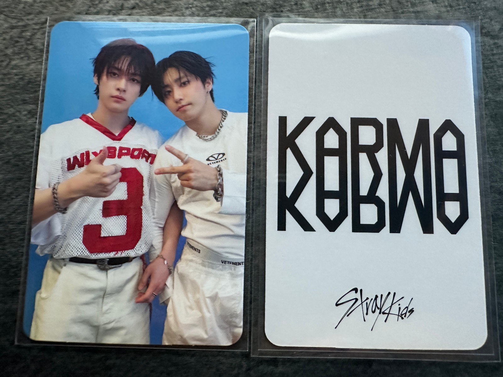 StrayKids リノ ハン アメリカ Walmart KARMA トレカ Stray kids KARMA