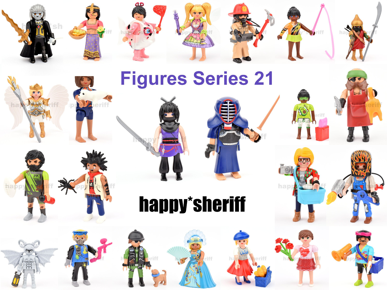 Playmobil Mystery Figures Series 21 70732 and 70733 Boy and Girl