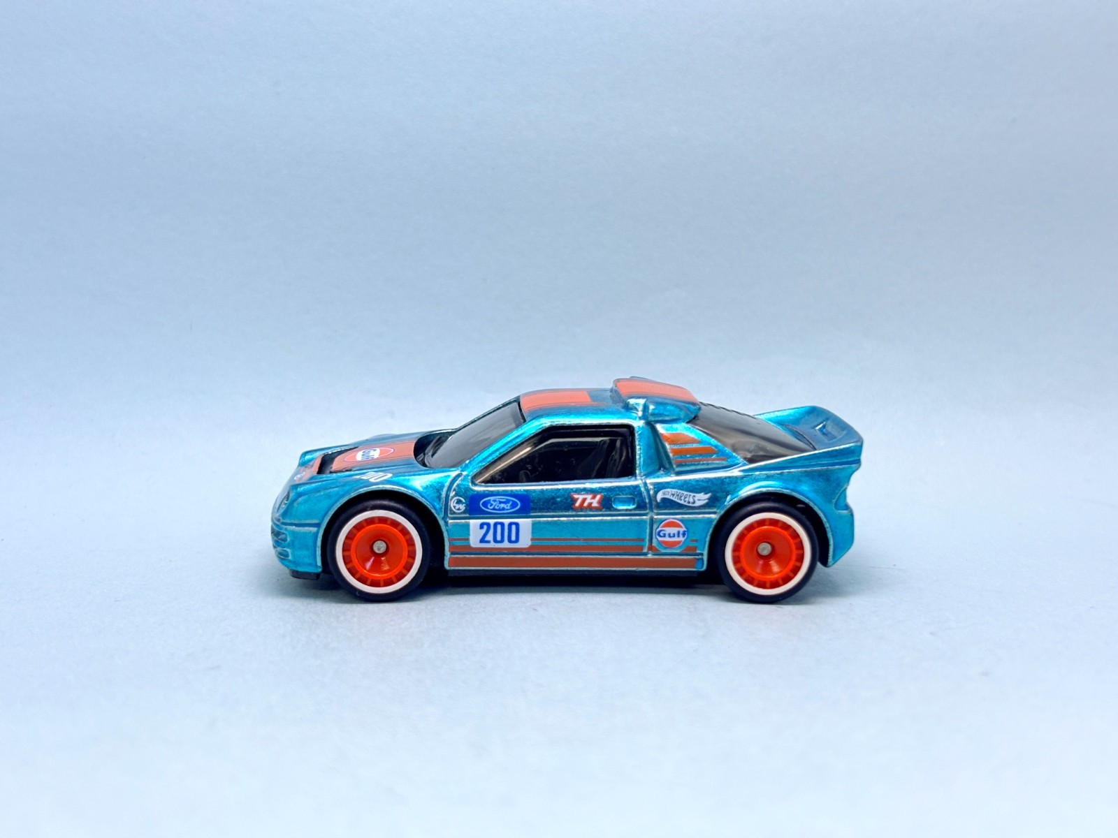 Hotwheels 2025 STH Super Treasure Hunt # Ford RS200 Gulf , Opened