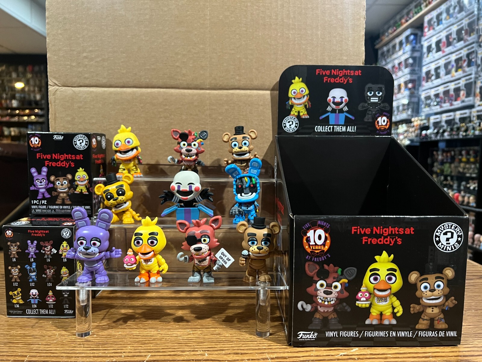 Mystery Mini FNAF Five Nights at Freddy's, 10th Ann., You Choose