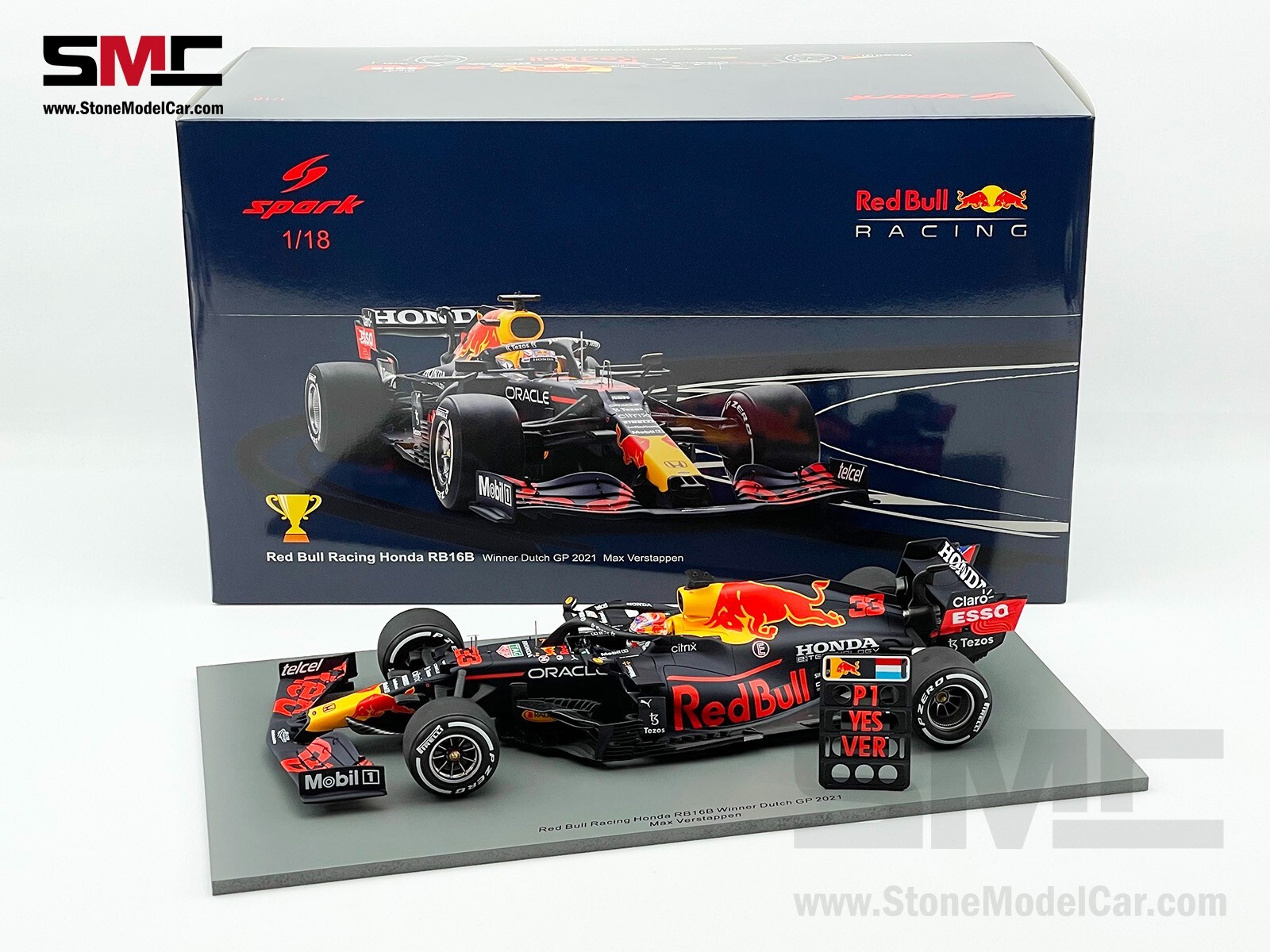 Red Bull F1 RB16B #33 Max Verstappen Dutch GP 2021 World Champion