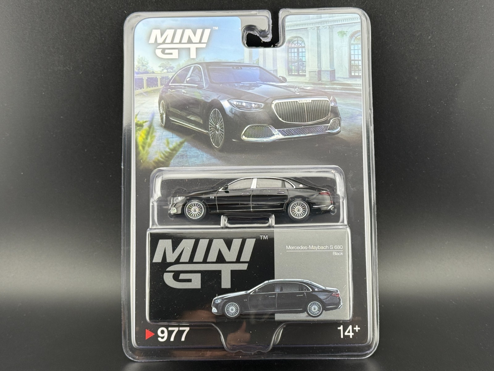 Mini GT Mercedes-Maybach S680 Black #977 1/64 | eBay