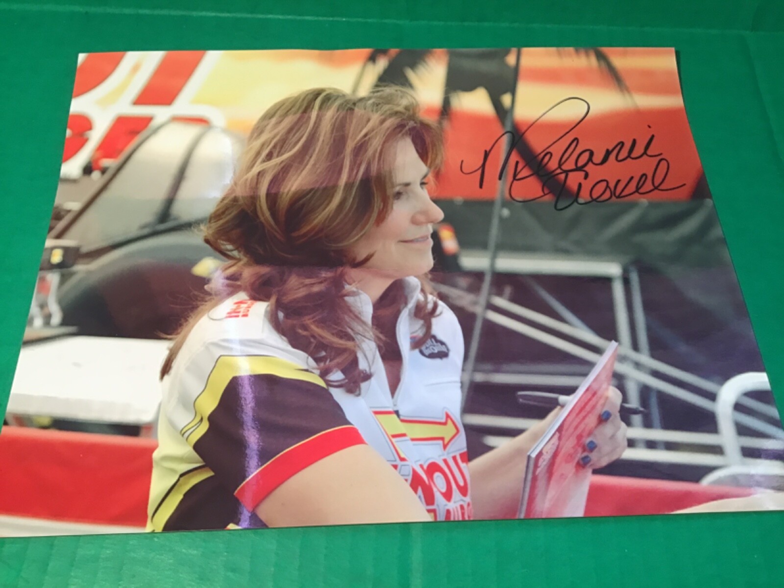 MELANIE TROXEL (Signed 8x10 Photo) Funny Car Driver | eBay