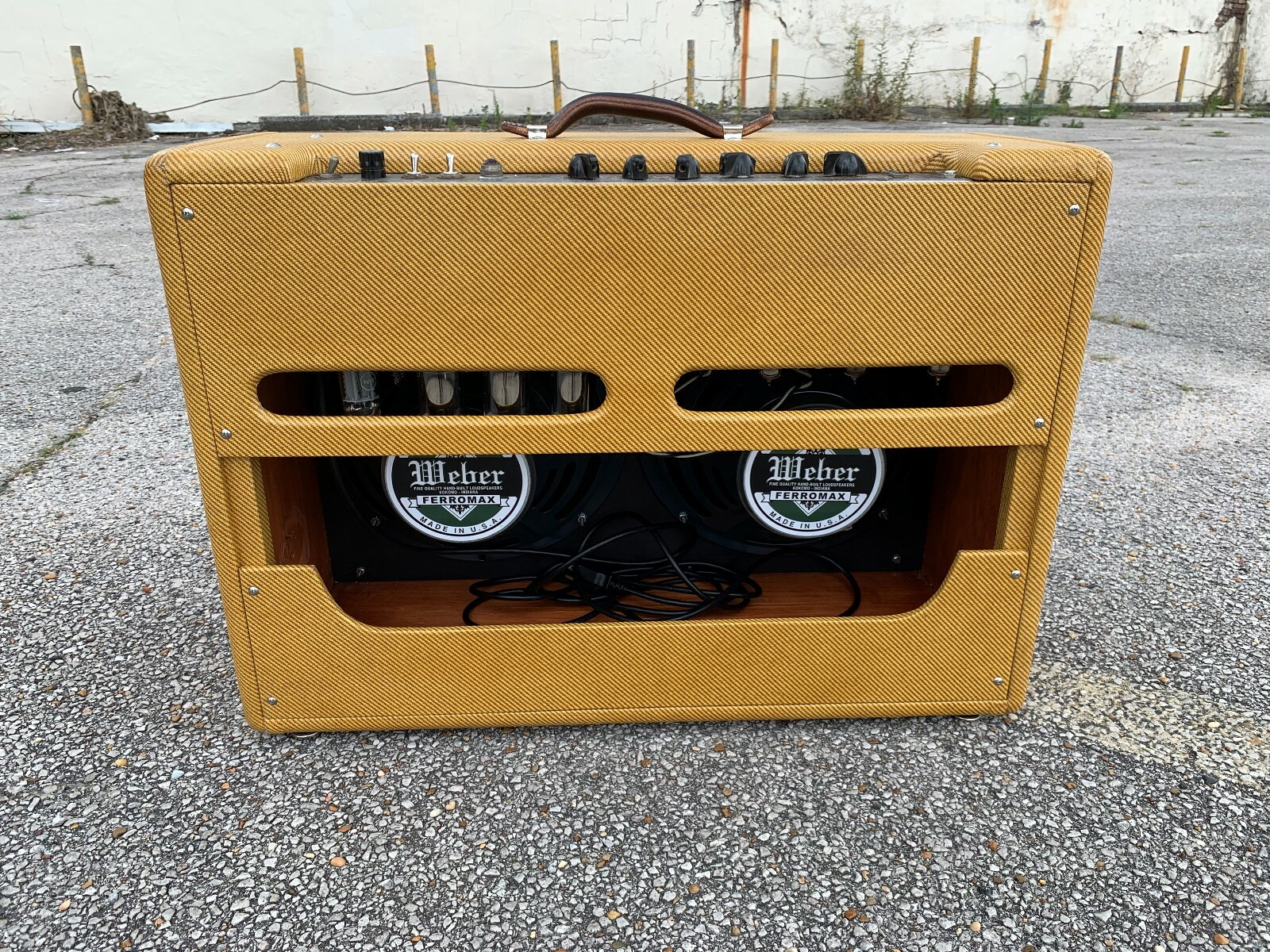 1958 Fender High Power Tweed Twin 5F8-A Guitar Amplifier | eBay