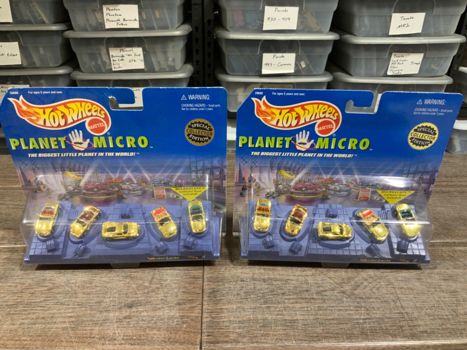 HOT WHEELS PLANET MICRO SPORTS CARS SERIES GOLD SET | eBay