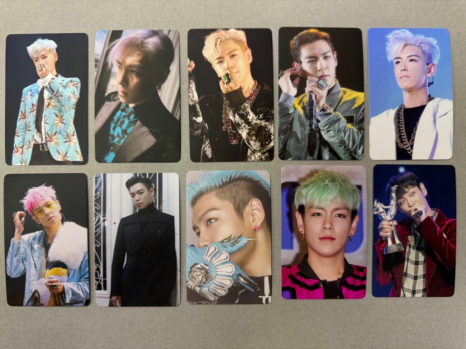 Kpop BIGBANG T.O.P. Choi Seung Hyun 10 cards RARE 35 | eBay