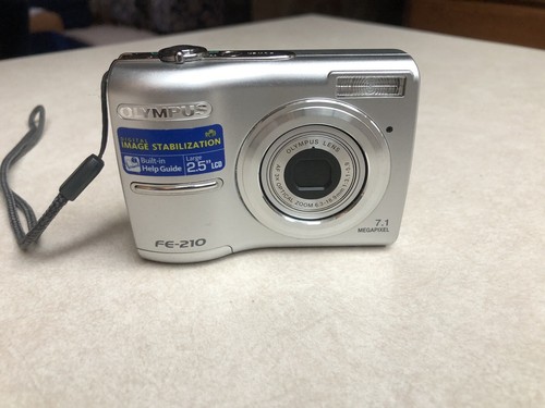 OLYMPUS FE-210 7.1 Mega Pixel DIGITAL CAMERA OPTICAL ZOOM & IMAGE