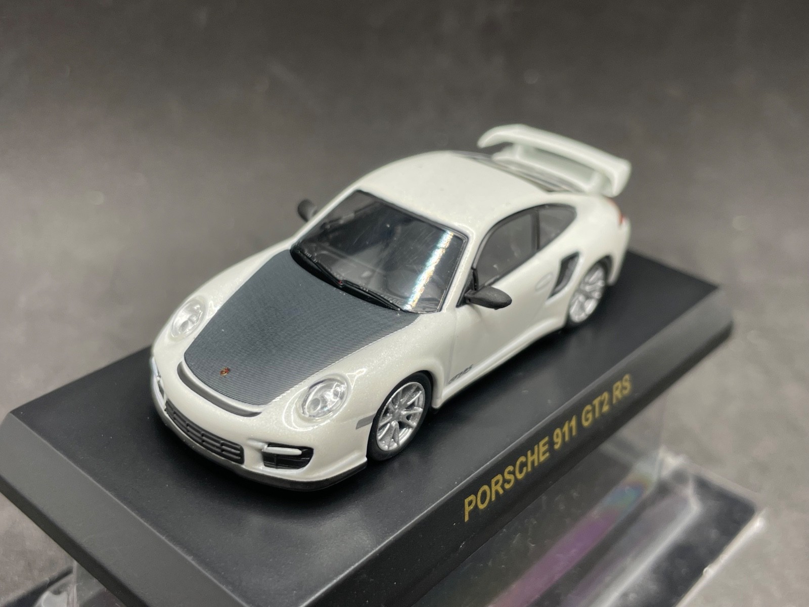 Kyosho 1/64 Porsche collection4 911 GT2 RS 997 white diecast model