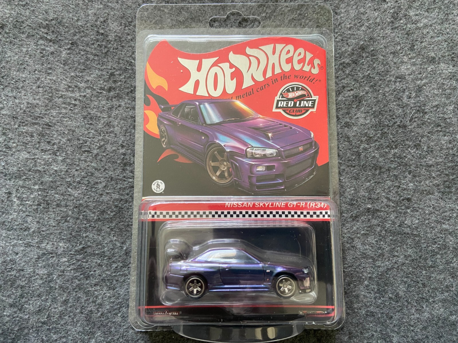 Nissan GT-R (R34) Red Line Club RLC Hot Wheels | eBay
