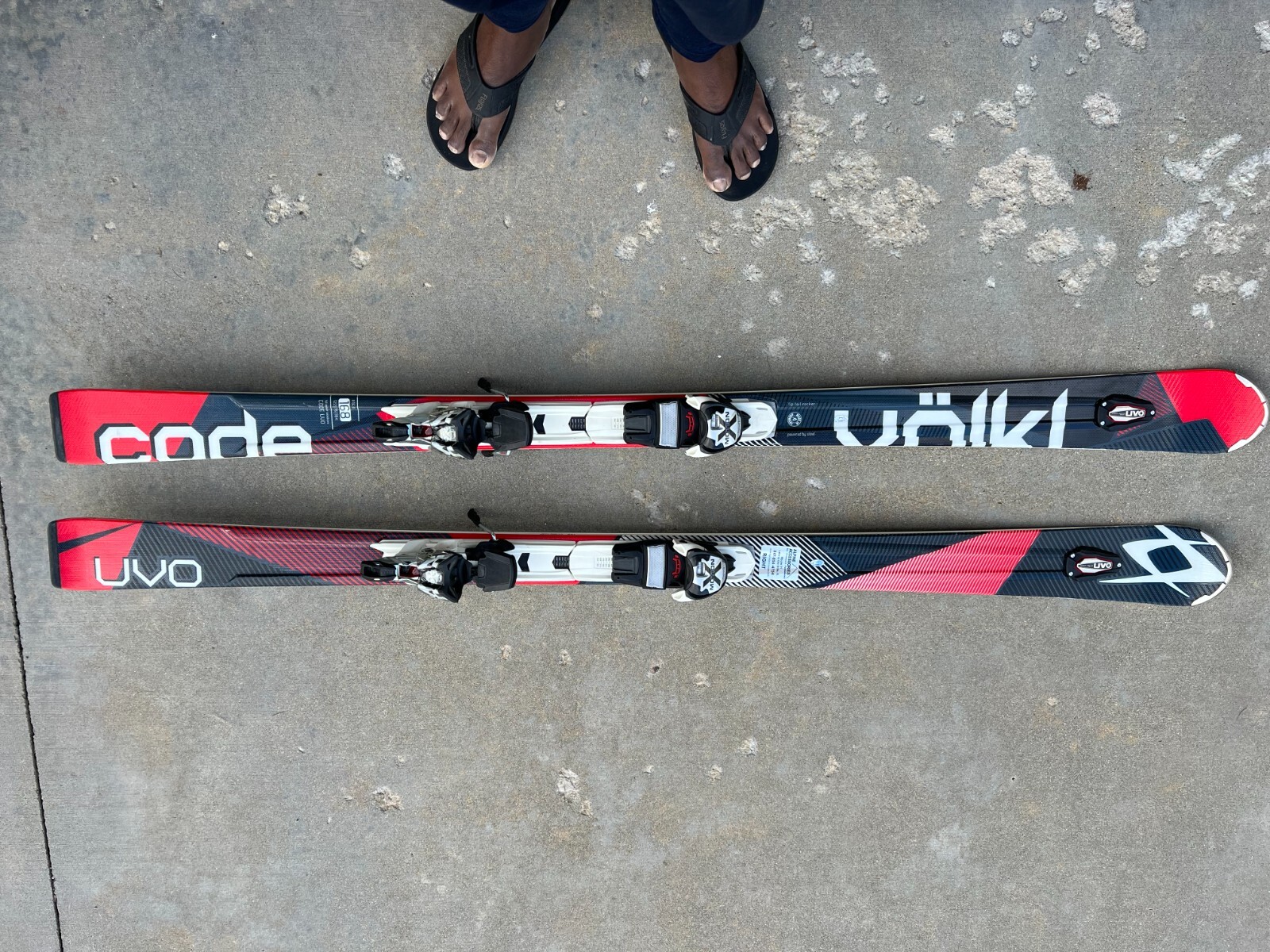 volkl ski code UVO - 168 w/ Marker XMotion bindings | eBay